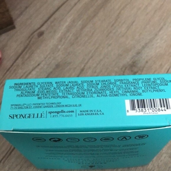 Spongelle body was infused buffer beach grass 3 oz multi use - Picture 3 of 3